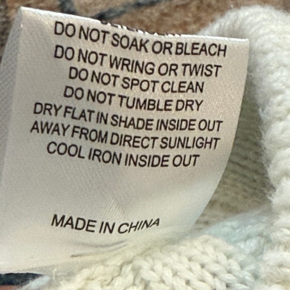 SABO Australia Medium US 6 Stretchy Ribbed Knit Cream Leggings - Picture 10 of 12